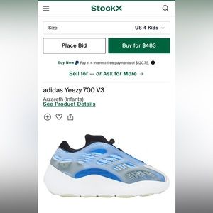 adidas Yeezy 700 V3 Arzareth